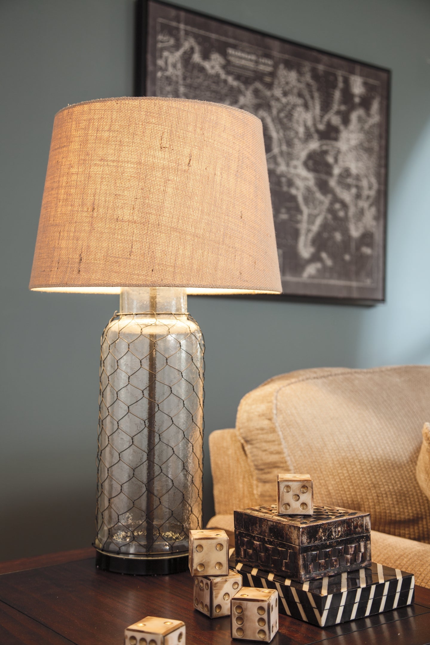 Sharmayne Glass Table Lamp (1/CN)