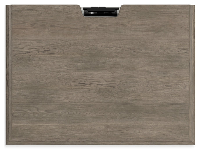 Lexorne Three Drawer Night Stand