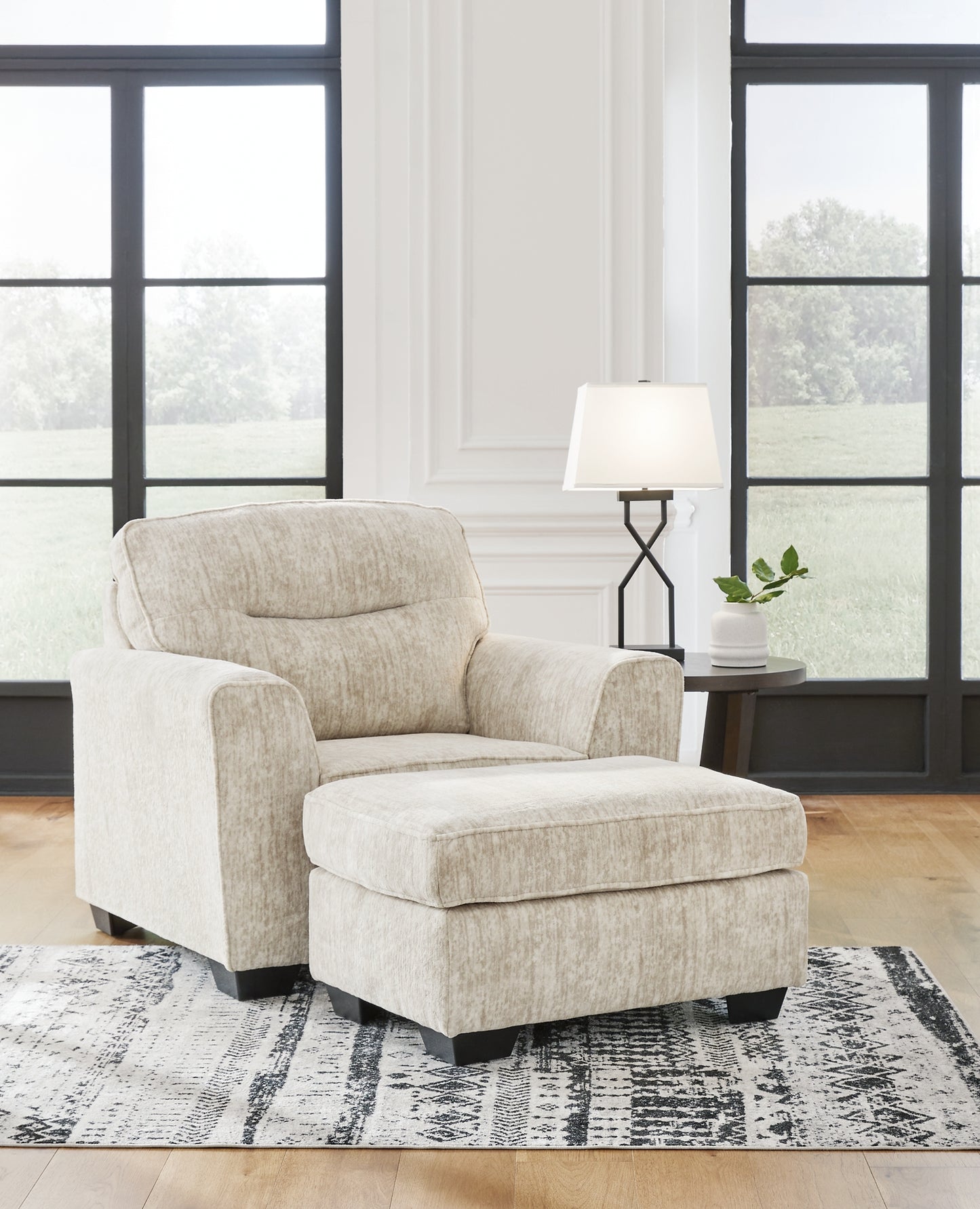 Lonoke Chair and Ottoman