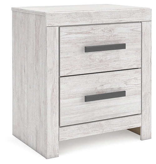 Cayboni Two Drawer Night Stand