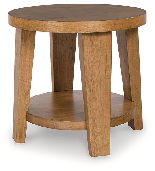 Kristiland Round End Table