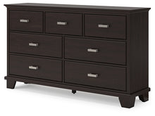 Load image into Gallery viewer, Covetown Full Panel Bed with Dresser
