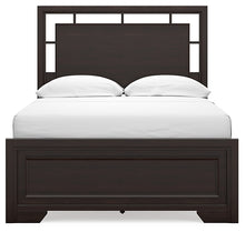 Load image into Gallery viewer, Covetown Full Panel Bed with Mirrored Dresser
