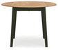 Gesthaven Round DRM Drop Leaf Table