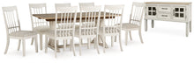 Load image into Gallery viewer, Shaybrock Dining Table and 8 Chairs with Storage
