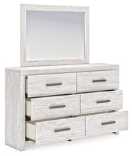 Load image into Gallery viewer, Cayboni Queen Panel Bed with Mirrored Dresser
