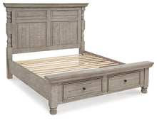 Load image into Gallery viewer, Harrastone California King Panel Bed with Dresser and Nightstand
