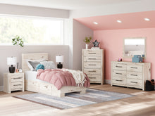 Load image into Gallery viewer, Lawroy Twin Panel Bed with Storage
