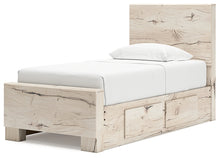 Load image into Gallery viewer, Lawroy Twin Panel Bed with Storage
