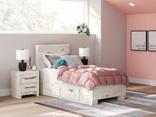 Load image into Gallery viewer, Lawroy Twin Panel Bed with Storage
