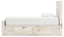 Load image into Gallery viewer, Lawroy Twin Panel Bed with Storage
