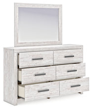 Load image into Gallery viewer, Cayboni Queen Panel Bed with Mirrored Dresser, Chest and 2 Nightstands
