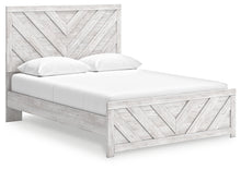 Load image into Gallery viewer, Cayboni Queen Panel Bed with Mirrored Dresser, Chest and 2 Nightstands
