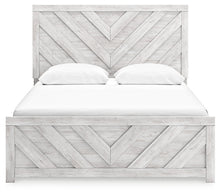 Load image into Gallery viewer, Cayboni Queen Panel Bed with Mirrored Dresser, Chest and 2 Nightstands
