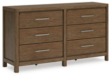 Load image into Gallery viewer, Cabalynn California King Upholstered Bed with Dresser, Chest and 2 Nightstands
