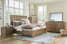 Load image into Gallery viewer, Cabalynn California King Panel Bed with Dresser
