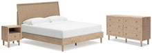 Load image into Gallery viewer, Cielden King Panel Bed with Dresser and Nightstand
