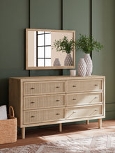 Load image into Gallery viewer, Cielden Queen Panel Bed with Mirrored Dresser, Chest and 2 Nightstands
