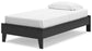 Socalle Twin Platform Bed with Dresser, Chest and Nightstand