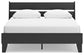 Socalle Queen Panel Platform Bed with Dresser, Chest and Nightstand