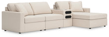 Load image into Gallery viewer, Modmax 4-Piece Sectional with Chaise and Audio Console
