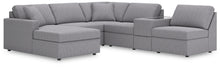 Load image into Gallery viewer, Modmax 6-Piece Sectional with Chaise and Storage Console
