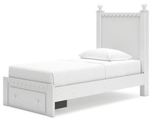 Load image into Gallery viewer, Mollviney Twin Panel Storage Bed with Dresser and 2 Nightstands
