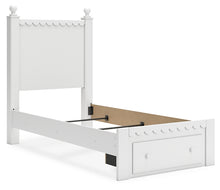 Load image into Gallery viewer, Mollviney Twin Panel Storage Bed with Dresser and 2 Nightstands
