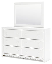 Load image into Gallery viewer, Mollviney Twin Panel Storage Bed with Mirrored Dresser and 2 Nightstands
