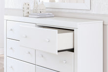 Load image into Gallery viewer, Mollviney Twin Panel Bed with Mirrored Dresser, Chest and Nightstand
