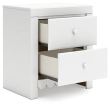 Load image into Gallery viewer, Mollviney Full Panel Storage Bed with Mirrored Dresser and 2 Nightstands
