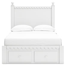 Load image into Gallery viewer, Mollviney Full Panel Storage Bed with Dresser and 2 Nightstands
