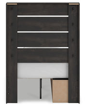 Load image into Gallery viewer, Hollivern Twin Panel Storage Bed
