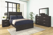 Load image into Gallery viewer, Belachime King Panel Bed with 2 Nightstands
