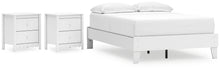 Load image into Gallery viewer, Hallityn Full Platform Bed with 2 Nightstands
