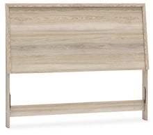 Load image into Gallery viewer, Hasbrick King Panel Headboard with Mirrored Dresser, Chest and 2 Nightstands
