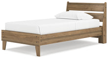 Load image into Gallery viewer, Deanlow Twin Platform Panel Bed with Dresser and 2 Nightstands
