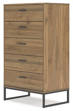 Load image into Gallery viewer, Deanlow Twin Platform Panel Bed with Dresser, Chest and Nightstand
