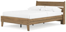 Load image into Gallery viewer, Deanlow Full Platform Panel Bed with Dresser and 2 Nightstands
