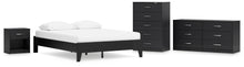 Load image into Gallery viewer, Finch Queen Platform Bed with Dresser, Chest and Nightstand
