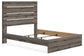 Graystorm Queen Panel Bed