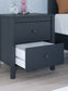 Simmenfort Twin Panel Headboard with Nightstand