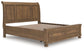 Feddinger California King Storage Sleigh Bed