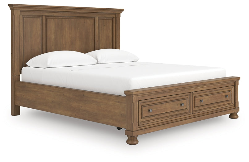 Feddinger California King Panel Storage Bed