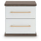Kendanport Two Drawer Night Stand