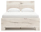 Lawroy Queen Panel Bed with Mirrored Dresser, Chest and Nightstand