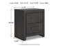 Hollivern Twin Panel Storage Bed with Mirrored Dresser and Nightstand