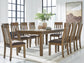Urbinforte Dining Table and 8 Chairs
