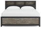 Broachmyn King Bookcase Panel Bed