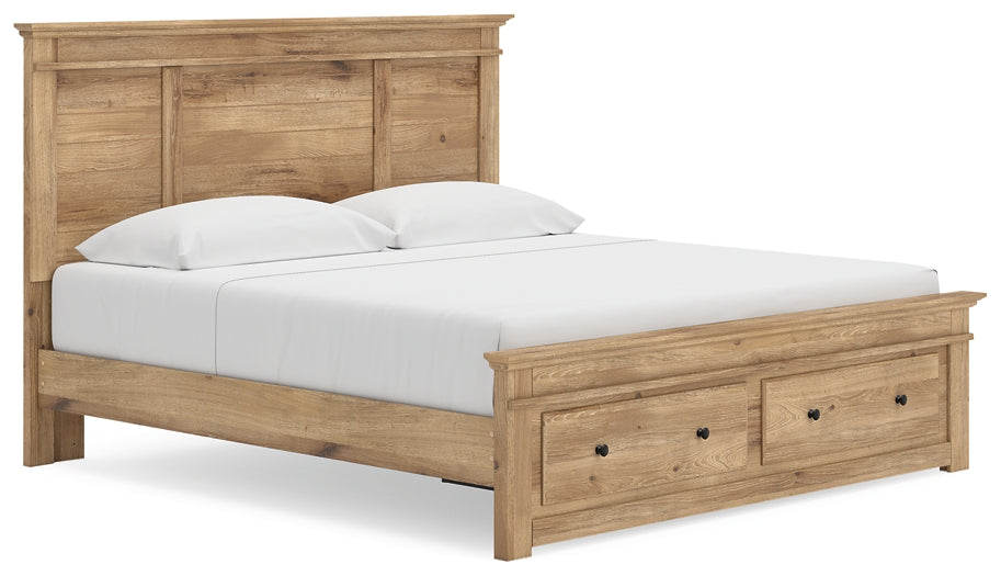 Makidern King Panel Storage Bed